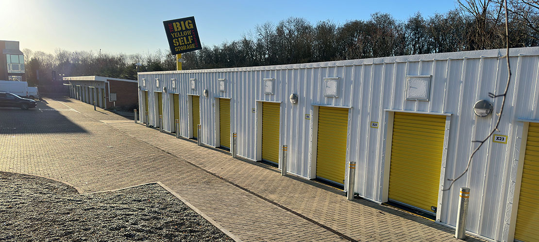 External lockups in Milton Keynes Driveup lockups Big Yellow
