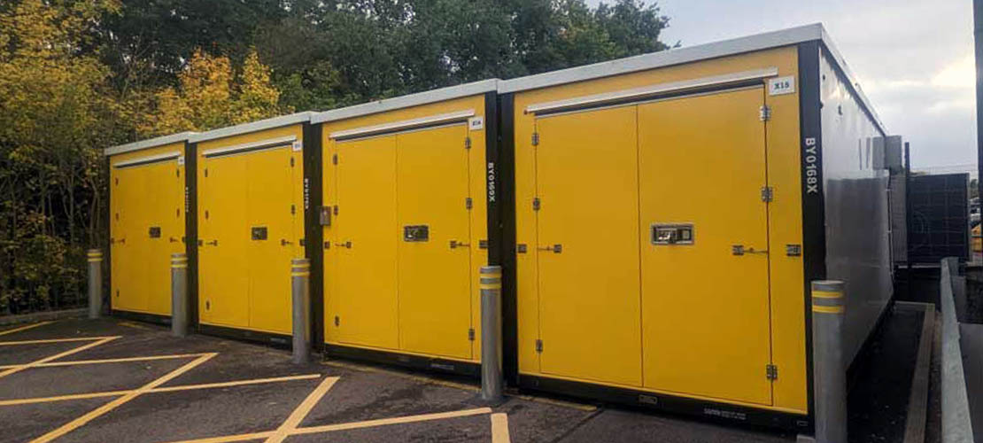 External lockups in Tunbridge Wells Driveup lockups Big Yellow