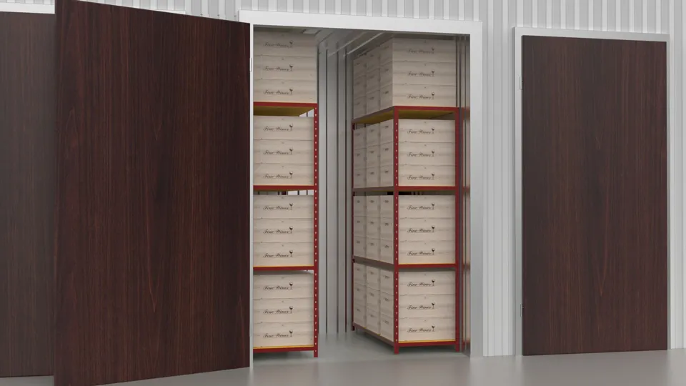 Example of filled 20 square foot room