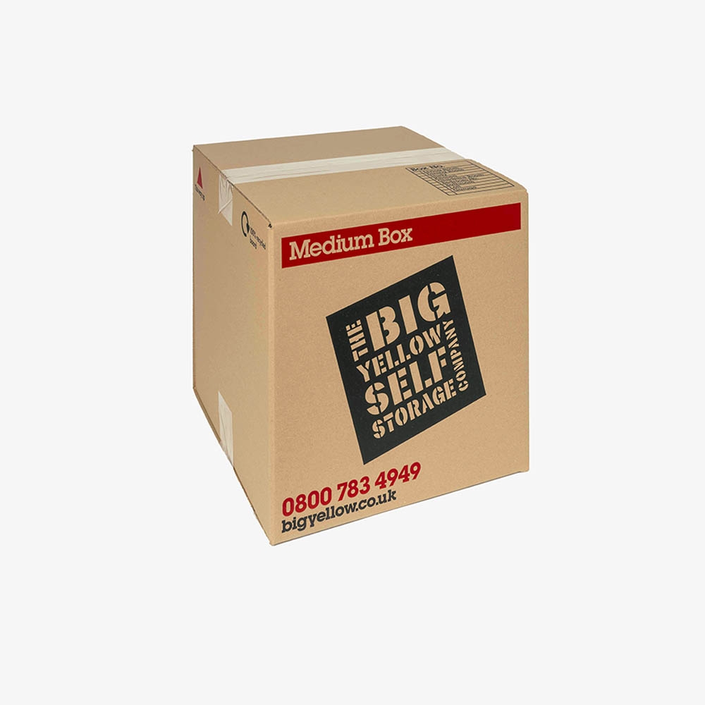 Medium Cardboard Box Box Shop Big Yellow