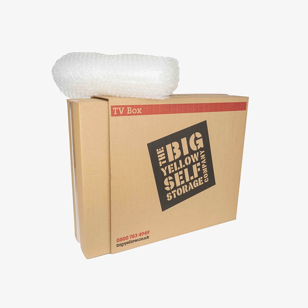 TV Packing Box Box Shop Big Yellow