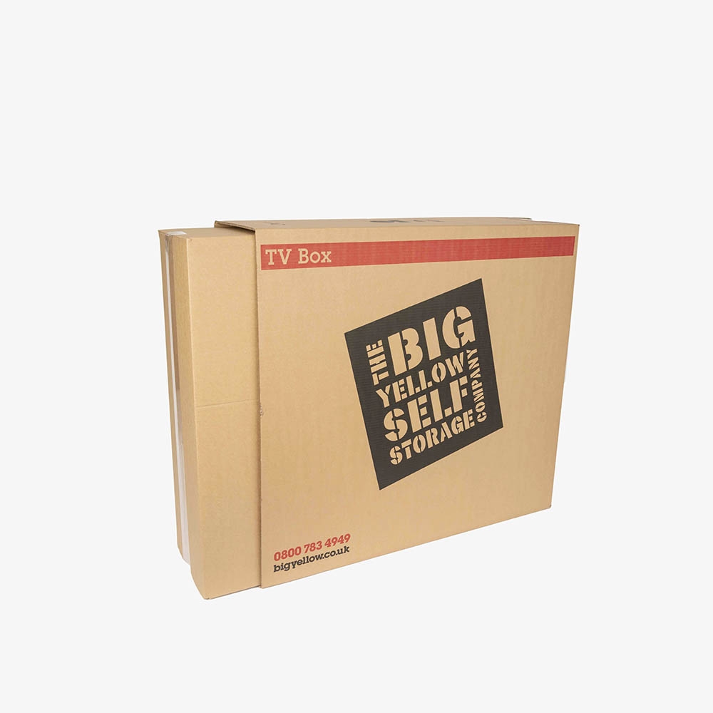 TV Packing Box Box Shop Big Yellow